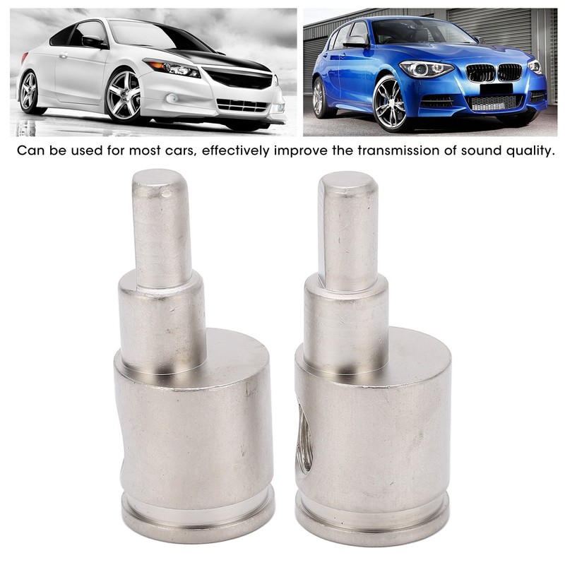 2pcs Amp Input Reducer Adapter 0 Gauge to 4 Gauge