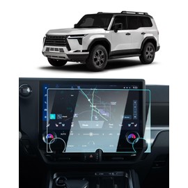 For 2025 Lexus GX550 Screen Protector - 2024 2025 GX550 (Premium/Luxury/Overtrail) Accessories 9H Tempered Glass 14" Navigation Touch Screen Anti-Scratch Reduce Fingerprints High Sensitivity HD Clear