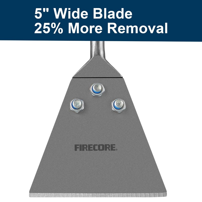 SDS Plus Floor Scraper Kit, Firecore 5 Inch x 11