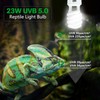 LUCKY HERP UVA UVB Reptile Light 5.0, Tropical UVB 100