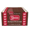 Chocolate Necco Wafers Candy, 24 Pack (2 Ounce Rolls Each),