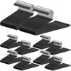 Treela 100 Pack Open Ended Pants Hangers, Metal Non Slip
