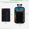 Homaisson 4 PCS Magnetic Gas Level Indicator, Reusable Propane Fuel
