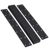 12-3/4”Long Black Flat Mending Plate with 14 Counter Sunk Screw