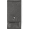 ZWILLING 3 Piece Cowhide Leather Manicure Set with Press Stud