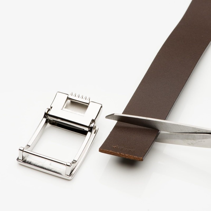 Riemen & Co DTCH.FIT Virgil Leather Belt with Automatic Plate