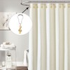 brandname Shower Curtain Hooks and Gold Treble Clef Decorative Bathroom
