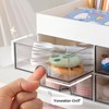 YUNSHANGHE Desk Organiser, Plastic Office Organiser with 4 Drawers and