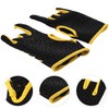 HEALLILY 1 Pair Professional Anti Skid Bowling Gloves Comfortable Bowling