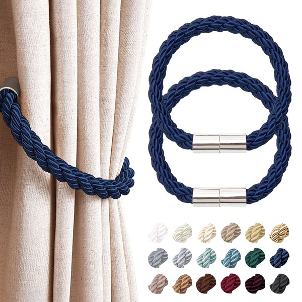 Pretty Jolly 2 Pack Strong Magnetic Curtain Tiebacks Modern Simple