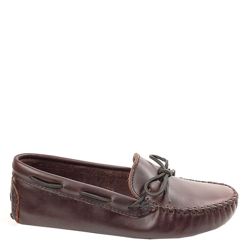 Minnetonka Men's Original Cowhide Driving Moccasin,Brown,13 M US