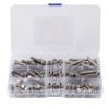 Head Imperial Bolts 90pcs 1/4-20UNC Stainless Steel Hex Socket Head