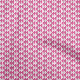 oneOone Velvet Light Pink Fabric Geometric Sewing Fabric by The Yard Printed DIY Clothing Sewing Supplies 58 Inch Wide