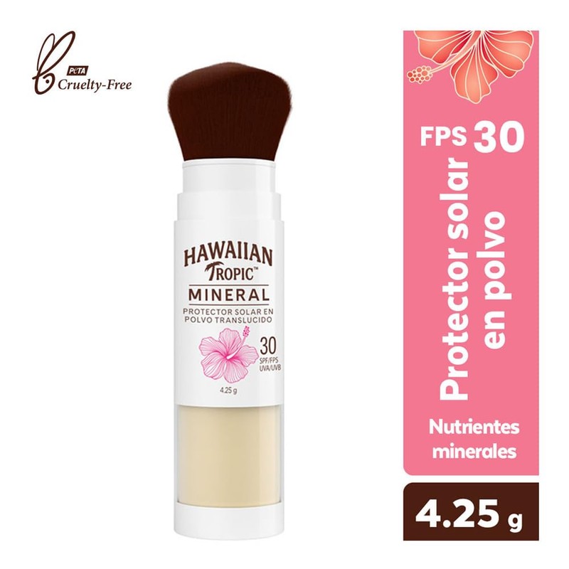 Hawaiian Tropic, Protector Solar Facial Mineral Brush 30 FPS 4.25g