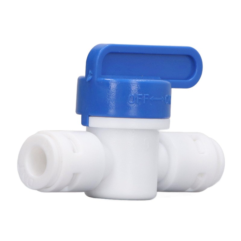 10Pcs Inline Ball Valve Quick Connect Fitting Accessory 1/4 Inch