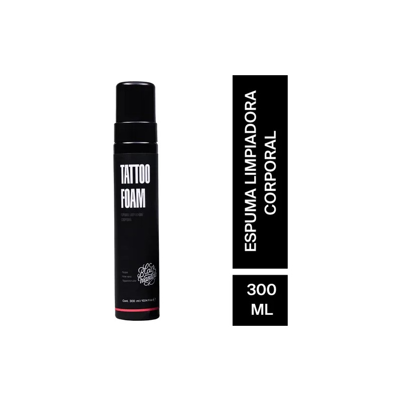 Espuma Limpiador Para Tatuajes Tattoo Foam Black Mandala