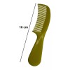 variable Kit 4 Piezas Peines De Plastico Colores + Brocha