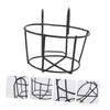 BESPORTBLE Geometric Iron Metal Hanging Planter Pot with Stand Flowerpot