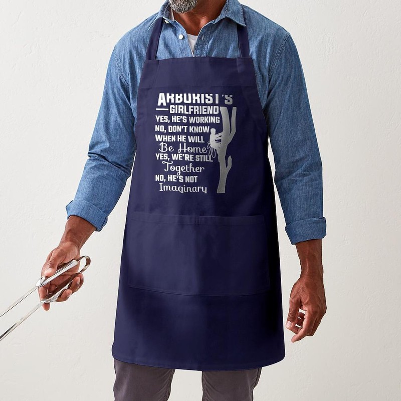 CafePress Tree Climber Arborist'S Girlfriend Tree Kitchen Apron with Pockets,