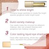Metallic Liquid Glitter Eyeshadow - Long Lasting Waterproof Matte Shimmer