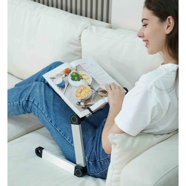 Mnkxl Extra Large Book Stand Adjustable for Bed Sofa,Multifunc