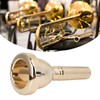 Trombone Mouthpiece Tenor Large Shank Mouth Piece Metal 12.7mm 5G
