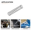 DTGN 0.6x6x30mm(DxODxL) Compression Spring - 10Pack - Good for Machinery