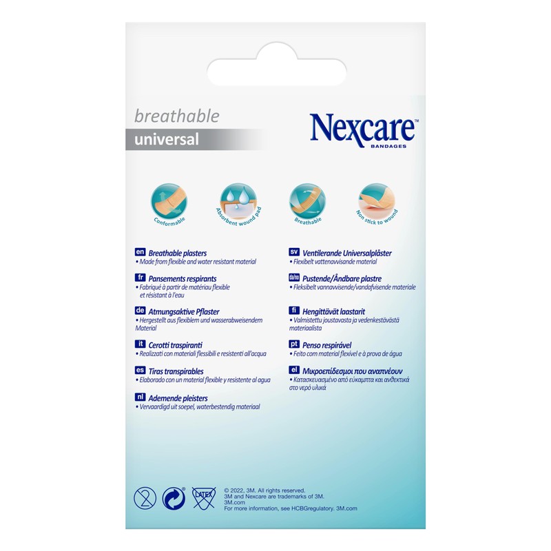 Nexcare Assorted Sizes Universal Strips - Pack of 40
