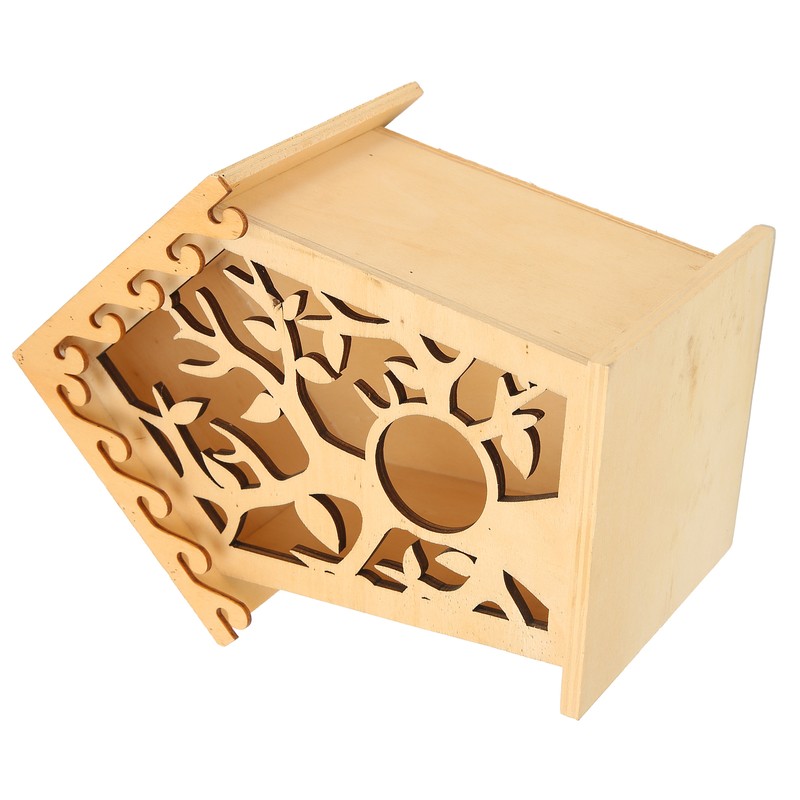 Bird Nests Hollow Tree Leaves Patterns Bird House Bird Cage