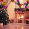 Christmas Ceiling Decorations, 4PCS Foil Garlands Christmas Hanging Decorations, Festive