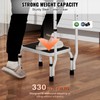 VEVOR Step Stool 1-Step 330lbs Capacity, 3 Adjustable Height with