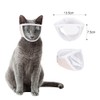 Cat Muzzle Transparent Cat Muzzle for Grooming Breathable Cat Mouth