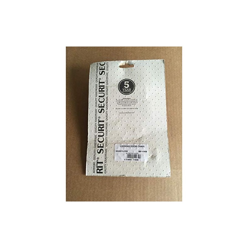 Securit Locking Door Chain - CP 110mm