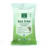 Earth Therapeutics Tea Tree Makeup Remover Wipes - Travel Size
