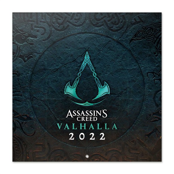 Official Assassins Creed 2022 Wall Calendar, January 2022 - December 2022 Monthly Planner, Square Wall Calendar 2022, Family Planner Calendar 2022, Assassins Creed Calendar(Free Poster Included)
