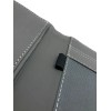 Carpeta Ejecutiva Oficio Con Bolsillo, Portablock Y Lengüeta Color Gris