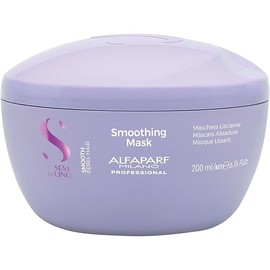 Alfaparf Milano Semi Di Lino Smooth Mask for Frizzy and Rebel Hair - Intensive Detangling Hair Treatment - Controls Frizz - Straightens and Hydrates Unruly Hair