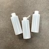 200ml Large Capacity One-Touch Dispensing Round Bottle Empty Bottle 6ea