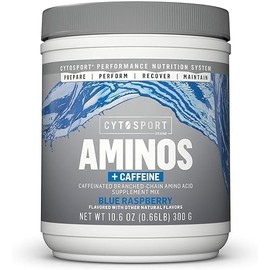CYTOSPORT BRAND AMINOS  CAFEÍNA 25 SERVS 300 GRS SABOR BLUE RASPBERRY
