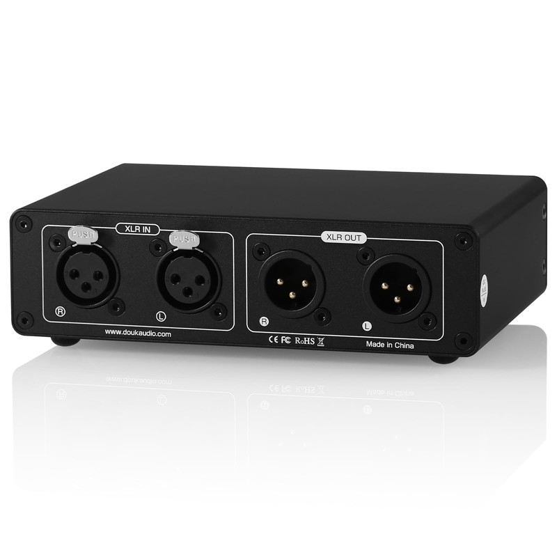 Nobsound HiFi Attenuator Passive Alps: XLR Volume Controller Silent Signal
