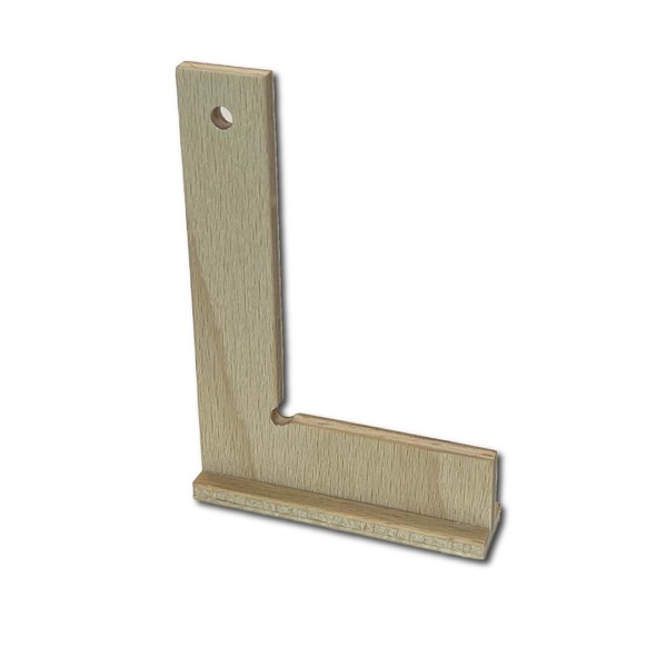 BUNBAN Precision Beech Wood Angle Multiplex 100 x 70 mm