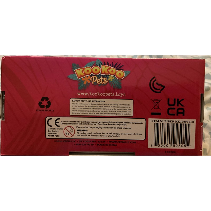 Cepia KOO KOO PETS Maximillian The Dancing Macaw TALKING SINGING