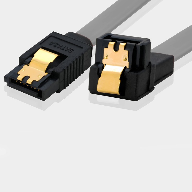 BIGtec SATA Cable 0,5m grau gerade/unten