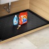 Under Sink Mat 34" x 22" Waterproof Kitchen Cabinet Mat,