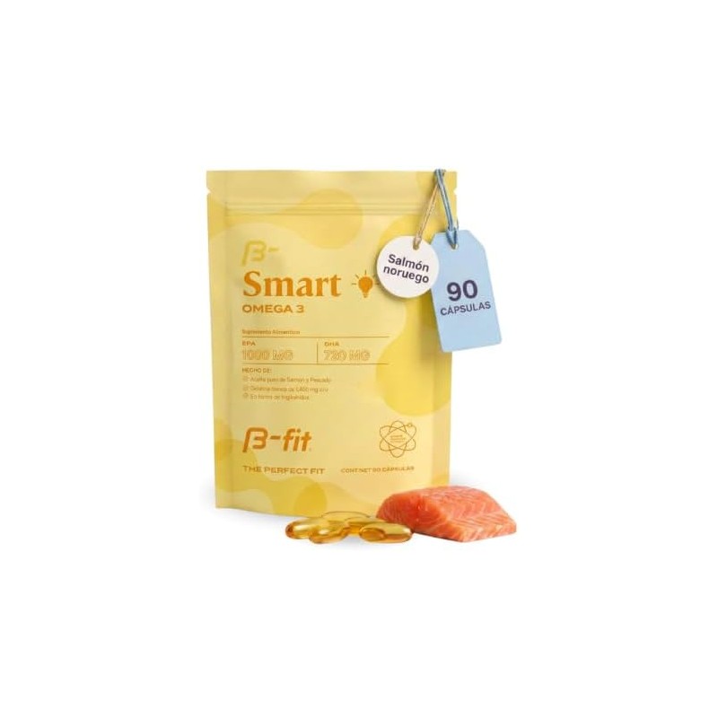 B-FIT Omega 3 1800 mg Ácidos Grasos - 1080 EPA