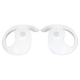 Language Translator Earbuds, Bluetooth Earhooks Support 144 Languages, Online Translation, Translator Earbuds Device for Music & Calling (White)