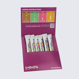 SNOWIE - Naturals - Natural Shaved Ice Flavor Syrup Powders 6 Pint Pack - Snow