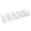 Honbay 4PCS Plastic Extra Strength Adhesive Spice Racks Spice Gripper