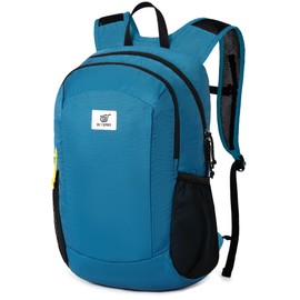 SKYSPER ISHELL16 Flatbar Lightweight Hiking Backpack with RFID Security Daypack for Outdoor & Hiking Unisex Backpack, blue, Rucksack Backpacks