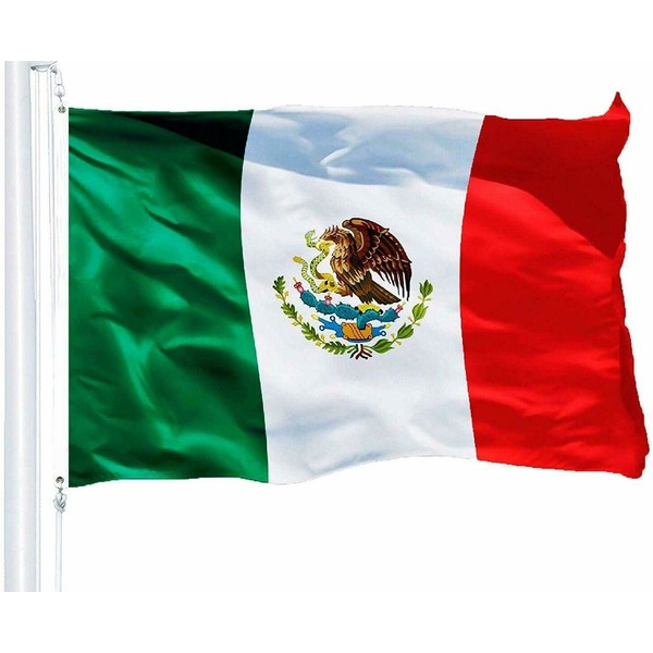 3 PACK 3x5 Mexico Flag Mexican Banner Pennant Bandera New Indoor Outdoor 150D